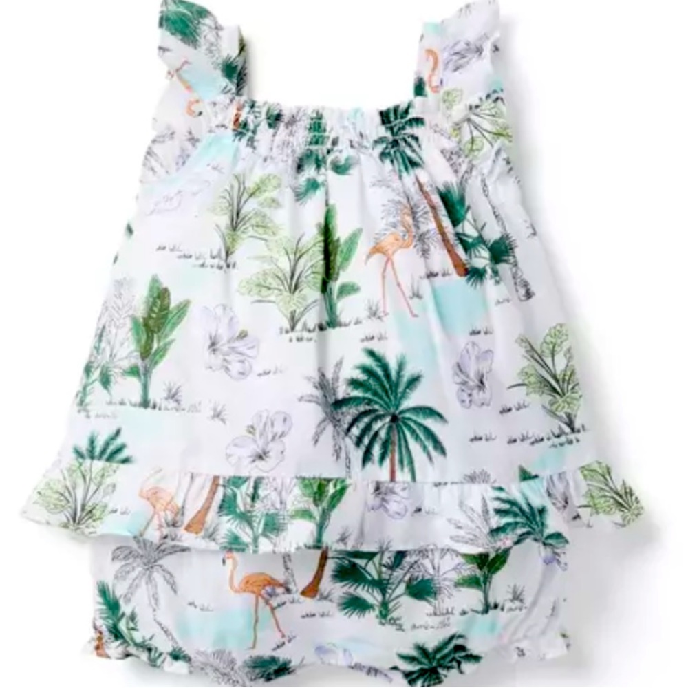 Janie and Jack Romper 0-3mths